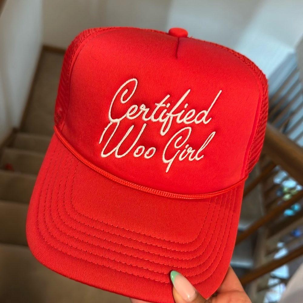Caleigh Hardy “certified woo girl” hat
